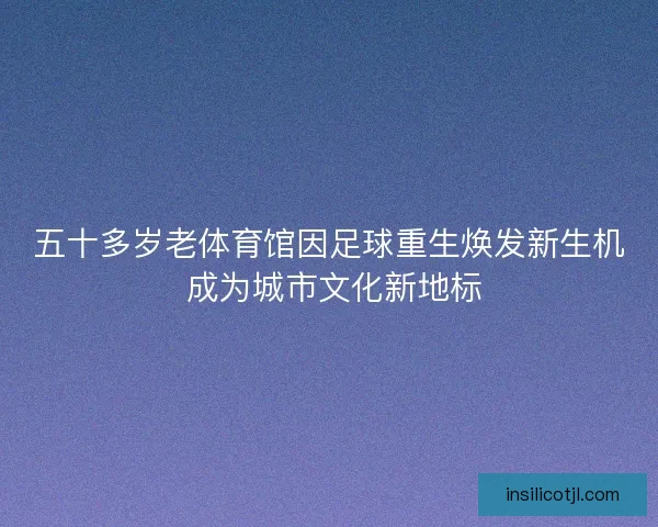 五十多岁老体育馆因足球重生焕发新生机 成为城市文化新地标